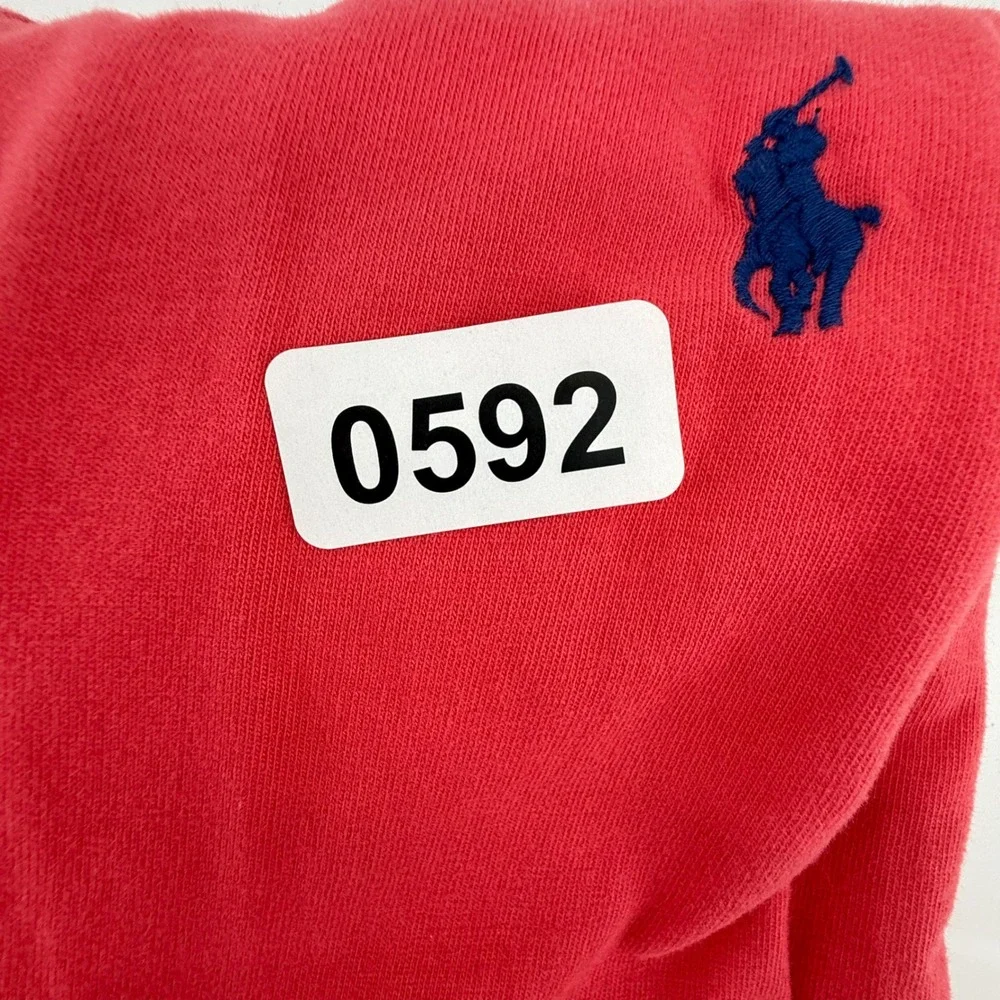 Polo Ralph Lauren Mens XL Classic Fit Coral Red Polo Shirt